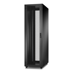 Шкаф Racknet N2000 36U 600 × 800, передняя дверь перфорированная одностворчатая, задняя дверь перфорированная двустворчатая, черный