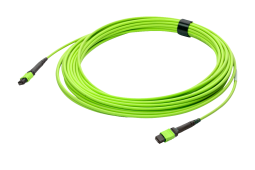 Транковый кабель 1×MPO(12) – 1×MPO(12), 12 волокон, OM5, 30 м, female-female, полярность A, LL